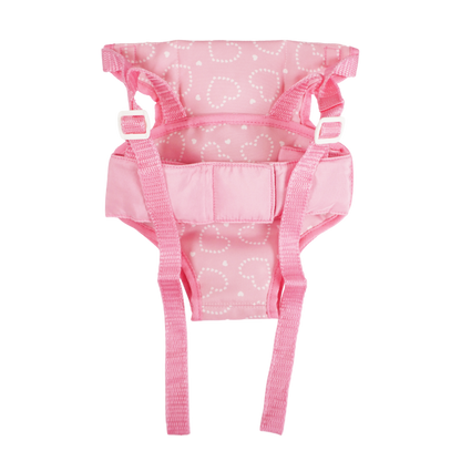 Pink Hearts Fabric Carrier - Persnickety Shop