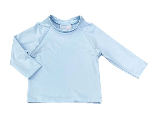 Sammy Long Sleeve Rash Guard (Light Blue) - Persnickety Shop