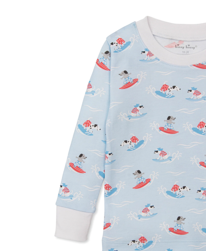 Kissy Kissy PJs  Beach Pups- LONG SLEEVE - Persnickety Shop