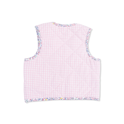 Elizabeth's Garden - Quilted Vest - Persnickety Shop