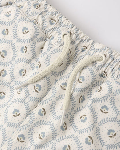 BOARDSHORT GREEN FLEUR - Persnickety Shop