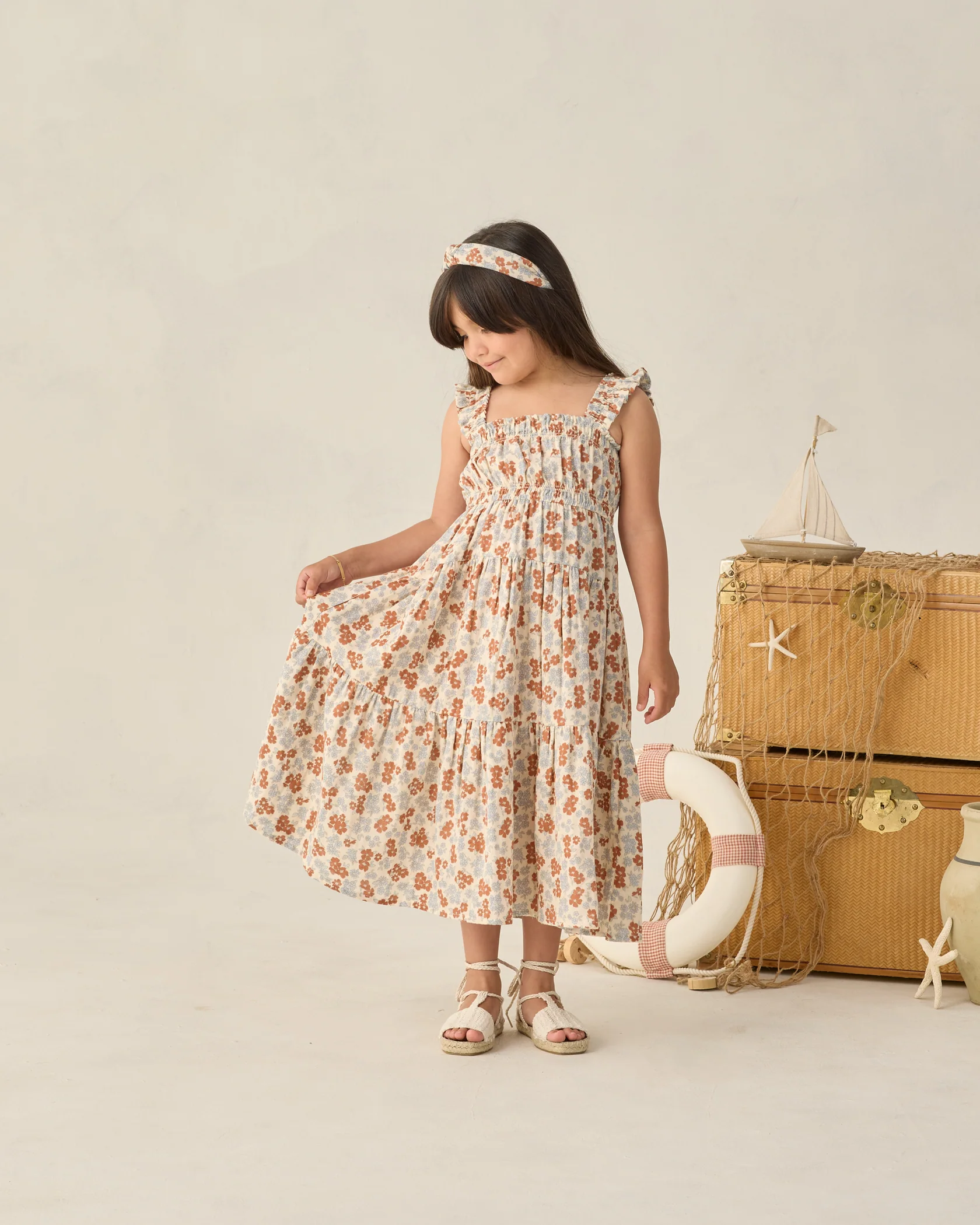 RYLEE + CRU Josie Dress Americana Floral - Persnickety Shop