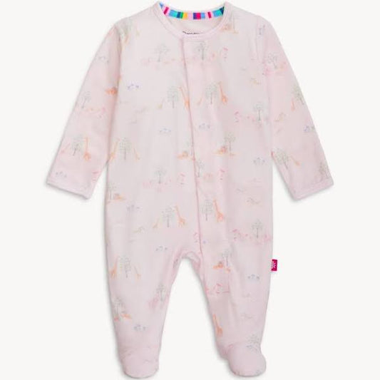 Magnetic Me - Serene Safari Pink Modal Magnetic Convertible Coverall - Persnickety Shop