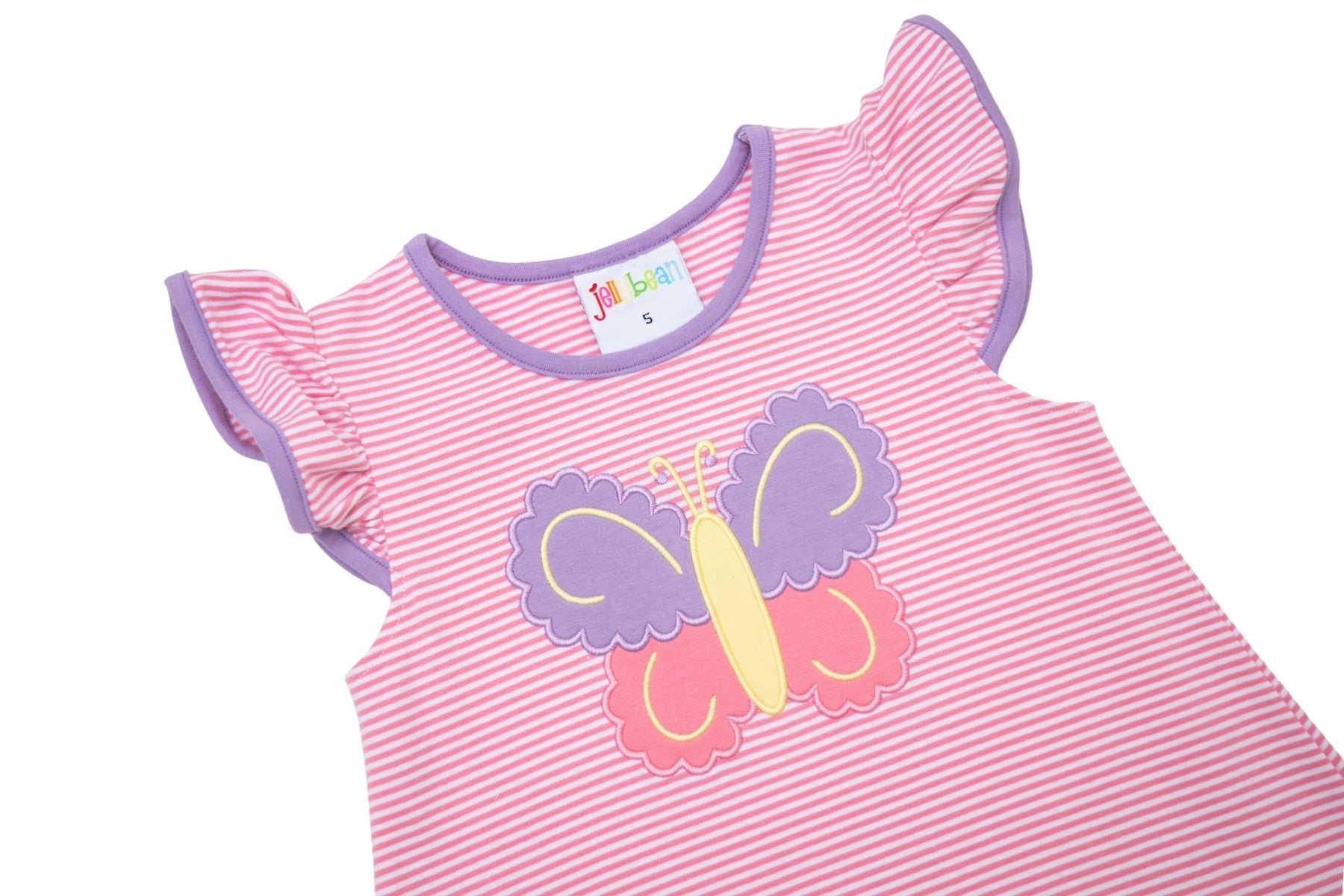 Jellybean Butterfly Kisses Flutter Dress - Persnickety Shop