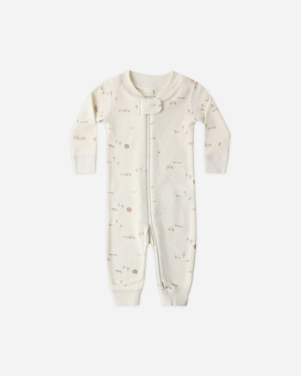 Zip Longsleeve Sleeper || Farm - Persnickety Shop