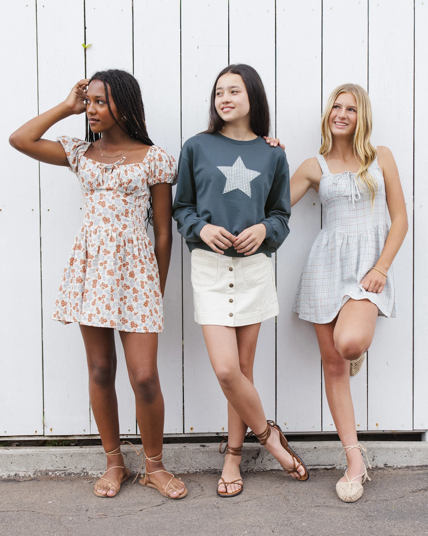 RYLEE + CRU Teen Alex Dress Americana Floral - Persnickety Shop