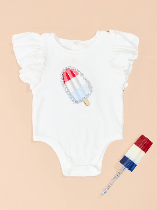 Girls Patriotic Onesie - Persnickety Shop