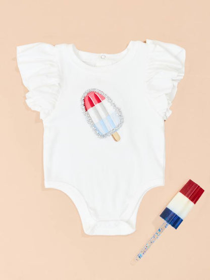 Girls Patriotic Onesie - Persnickety Shop