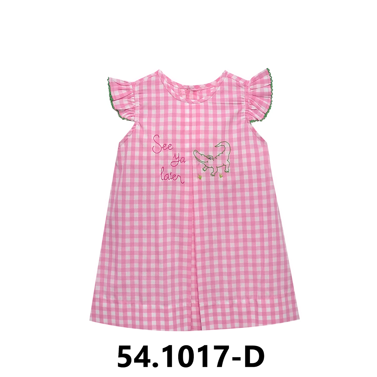 Pink Charlotte Dress- See Ya Later Alligator - Persnickety Shop