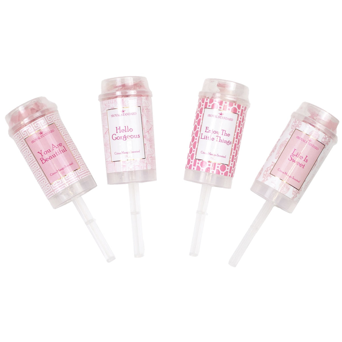Pretty In Pink Bath Confetti Poppers - Persnickety Shop