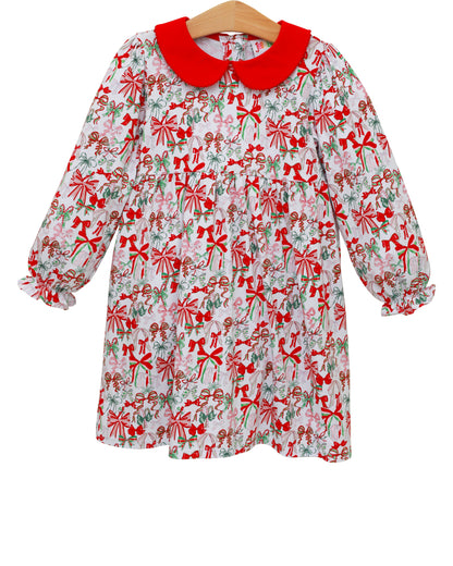 PRE-ORDER |Wrapped in a Bow Charlotte Dress Jellybean by Smock Candy - Persnickety Shop