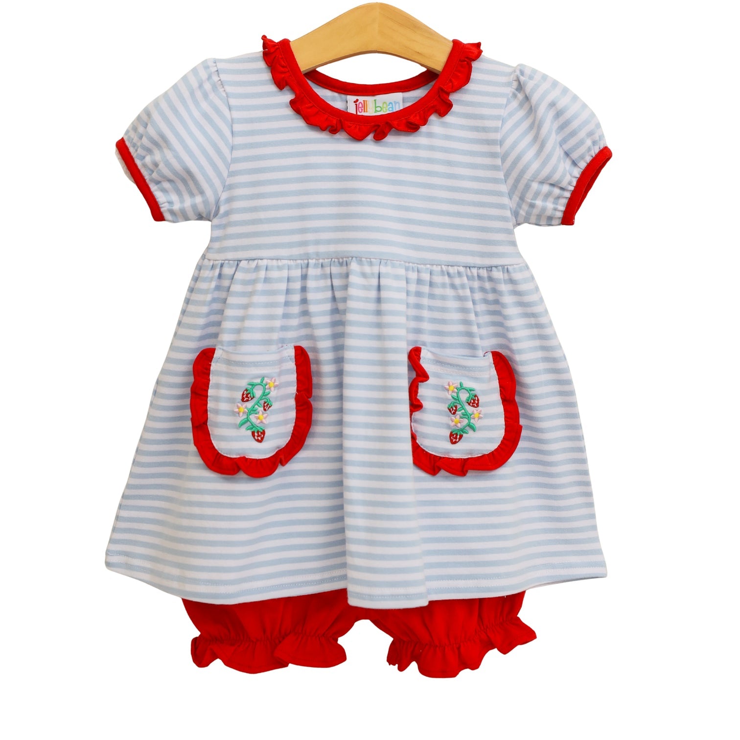 So Berry Sweet Bloomer Set by Jellybean by Smock Candy - Persnickety Shop