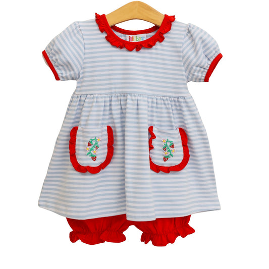 So Berry Sweet Bloomer Set by Jellybean by Smock Candy - Persnickety Shop
