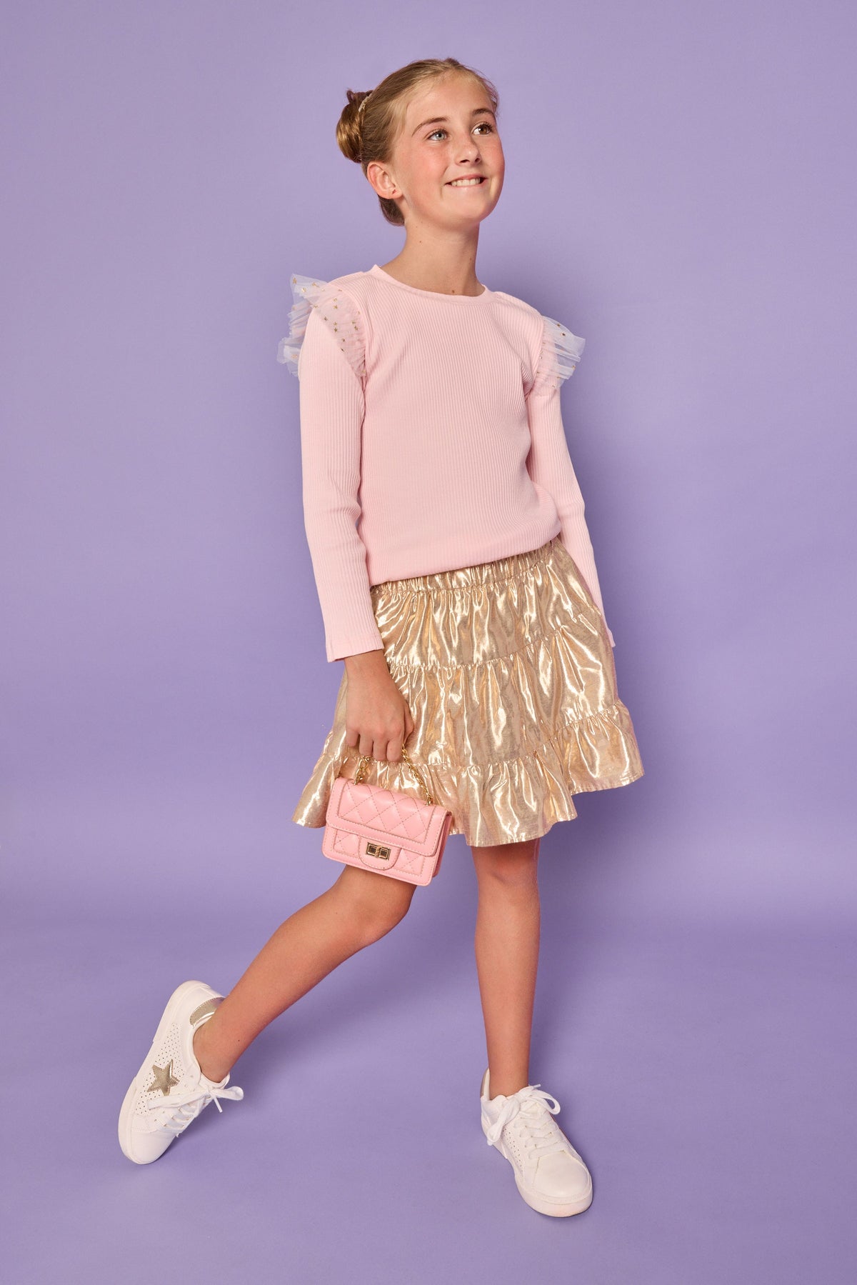 Bisby BB Skort - Gilt