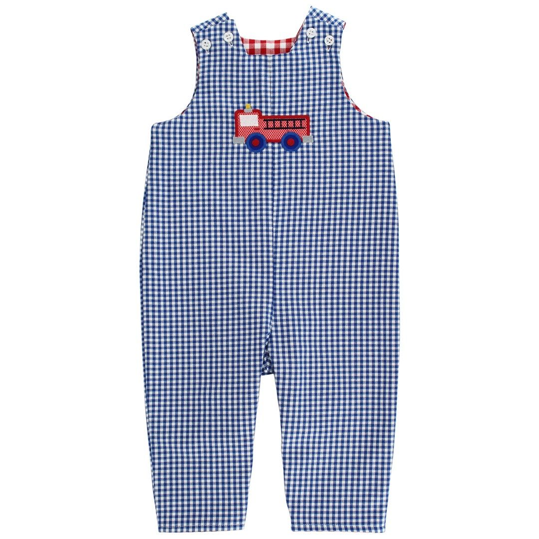 Bailey Boys Little Engine Reversible John John - Persnickety Shop