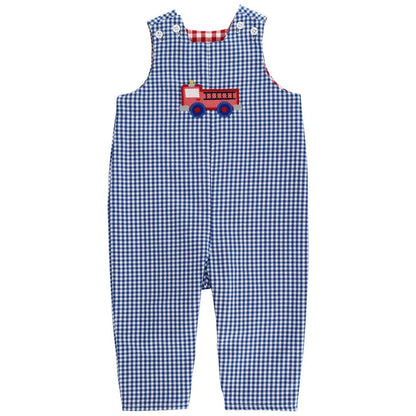 Bailey Boys Little Engine Reversible John John - Persnickety Shop