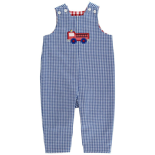 Bailey Boys Little Engine Reversible John John - Persnickety Shop