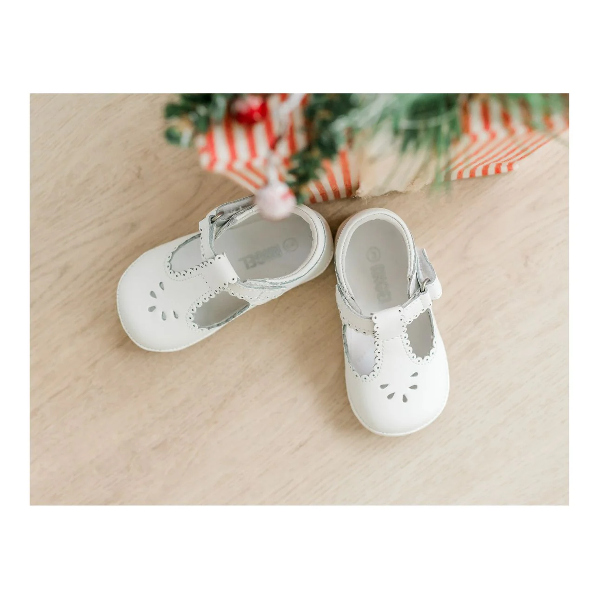 Angel Baby Dottie Scalloped T-Strap Mary Jane - Persnickety Shop