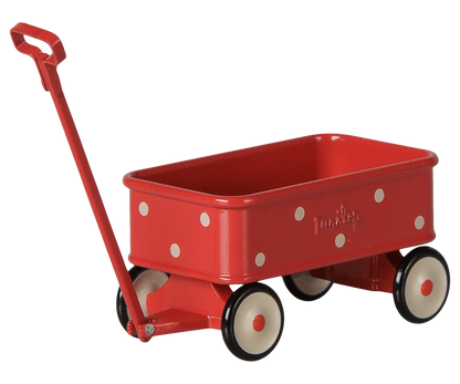 Maileg NEW Wagon, Mouse - Red