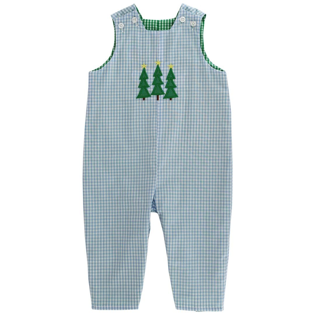 ENCHANTED EVERGREENS REVERSIBLE JOHN JOHN - Persnickety Shop