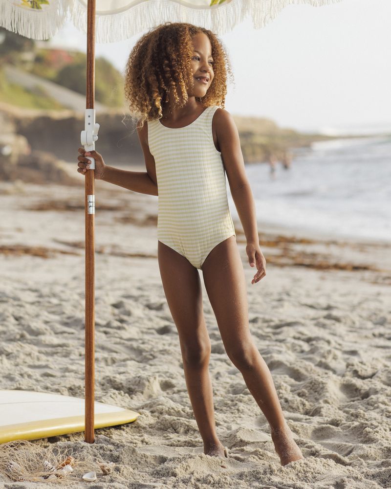 MOXIE ONE-PIECE CITRON STRIPE - Persnickety Shop