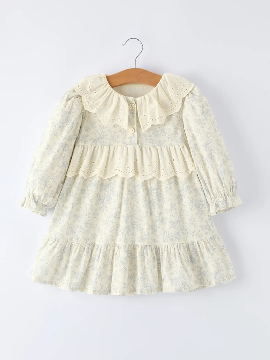 Vintage Floral Lace Dress