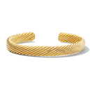 Classic Cable Cuff Gold - Persnickety Shop