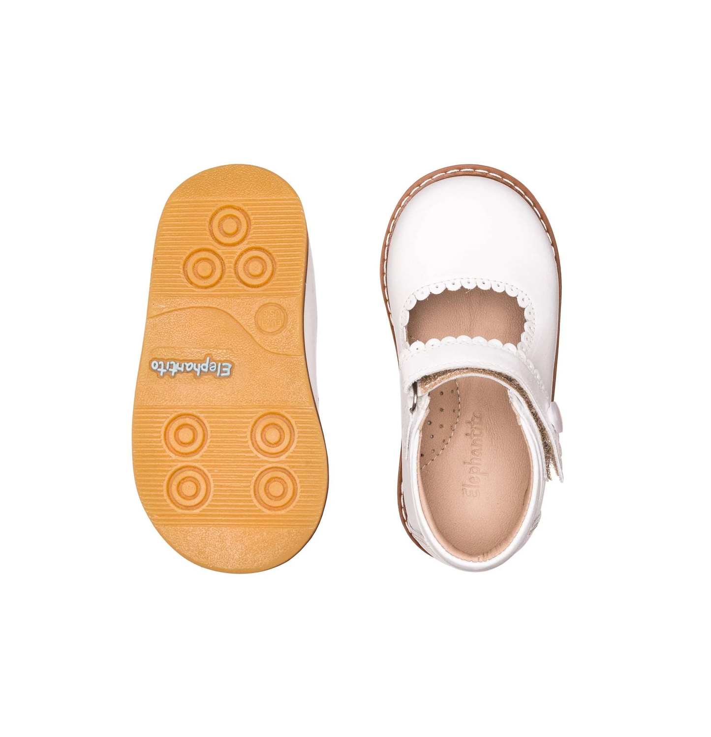 ELEPHANTITO Mary Jane White - Persnickety Shop