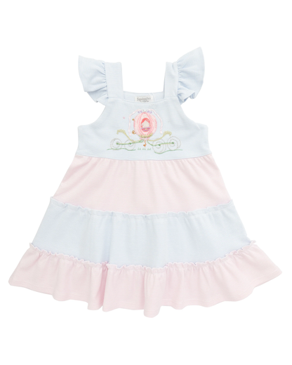 Squiggles Squiggles Royal Carriage 3-Tier Ruffle Dress - Cindy's Ride - Persnickety Shop