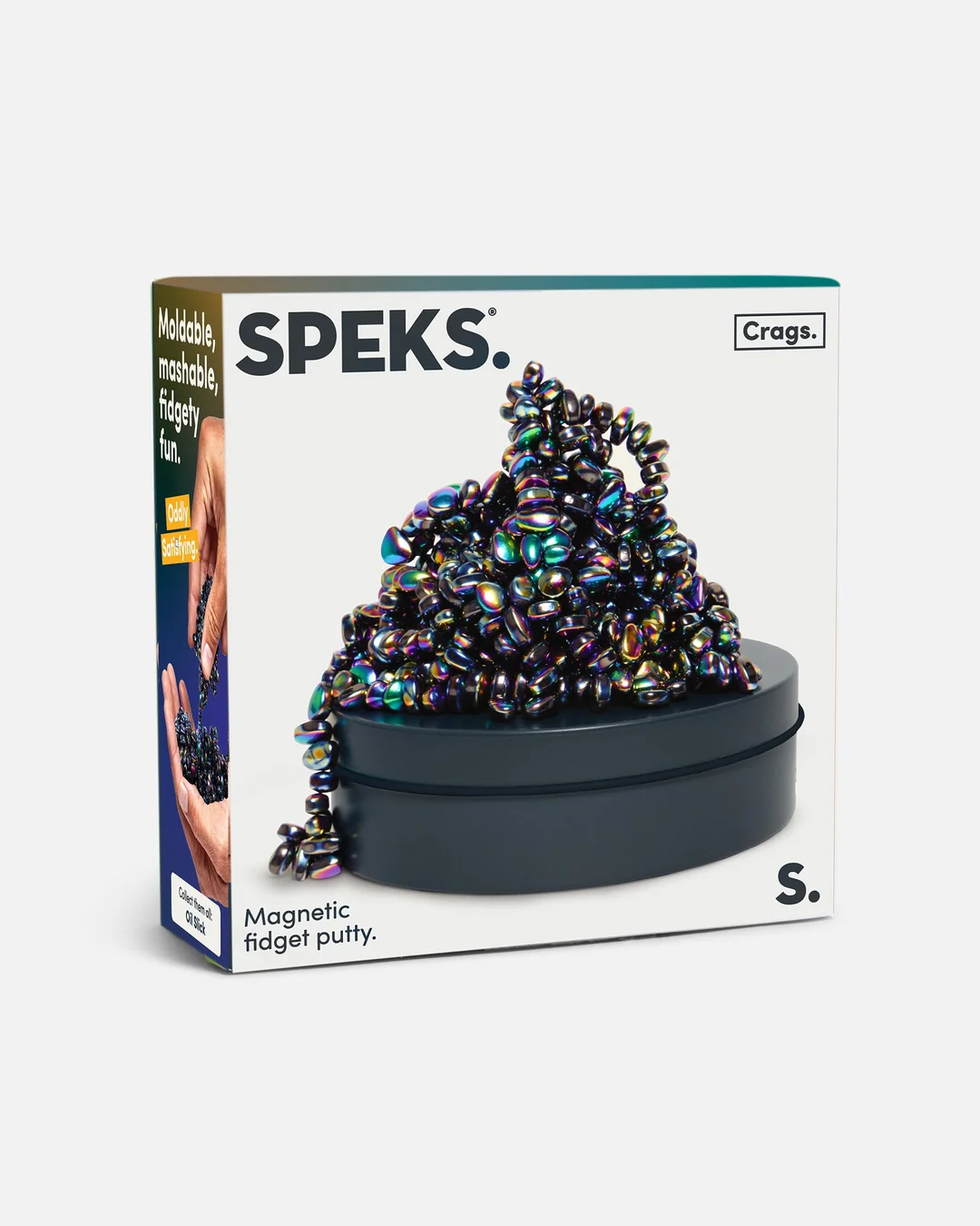 Speks - MINI Magnetic Putty Crags- Tin Color: Oil Slick Minis