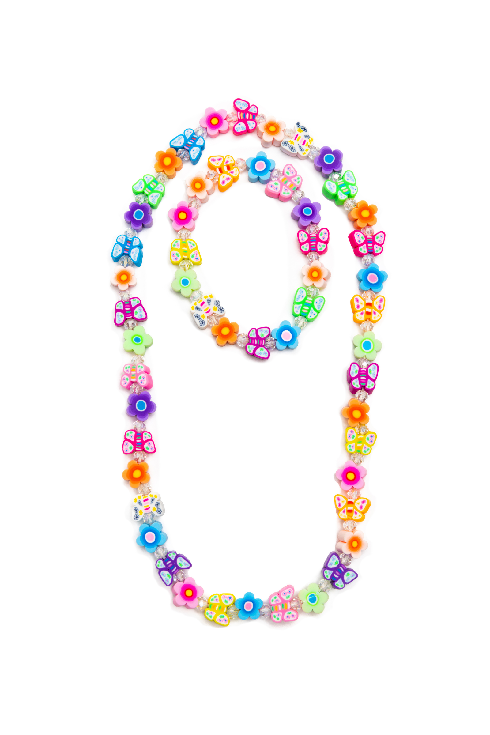 Flutter Flowers Necklace & Bracelet Set - Persnickety Shop