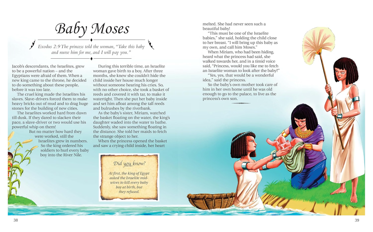 The Children's Bible: 136 Illustrated Stories from the Old and New Testaments (Arcturus Deluxe Children's Classics)