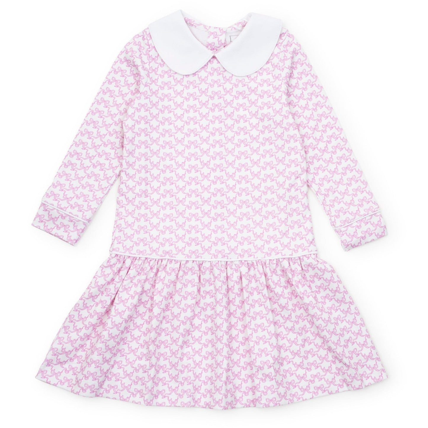Lila and Hayes PRE-ORDER LILLIAN DRESS - PRETTY PINK BOWS - Persnickety Shop