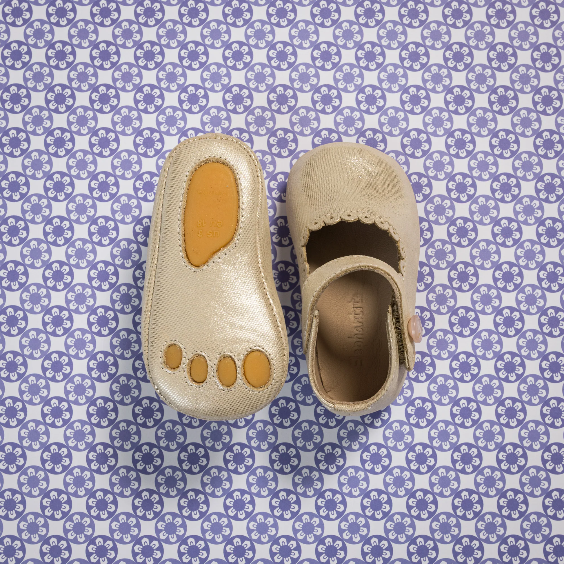 ELEPHANTITO Mary Jane for Baby Talc - Persnickety Shop