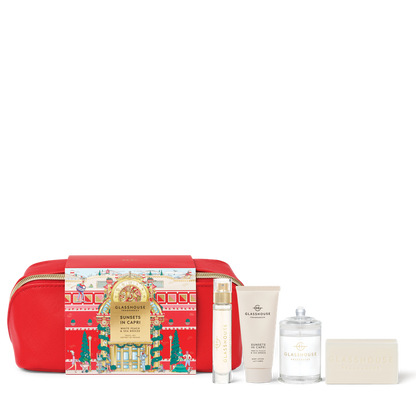 Glasshouse Fragrances SUNSETS IN CAPRI Fragrance Travel Set - Persnickety Shop