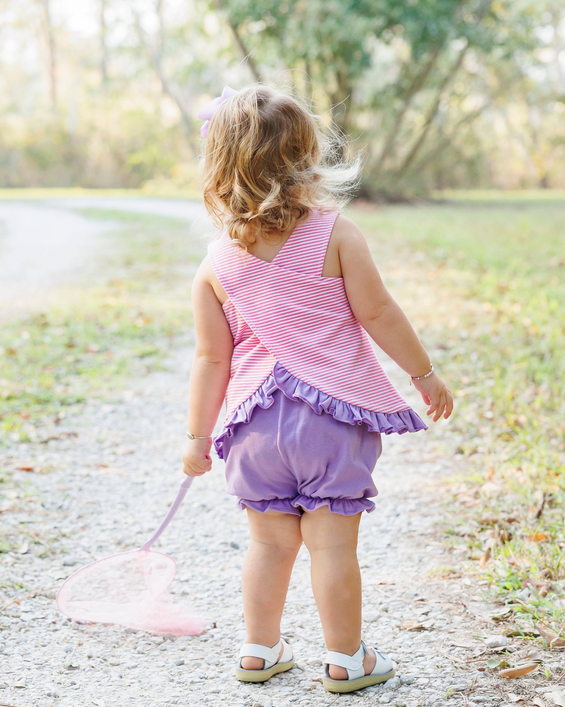 Jellybean Butterfly Kisses Swing Back Bloomer Set - Persnickety Shop