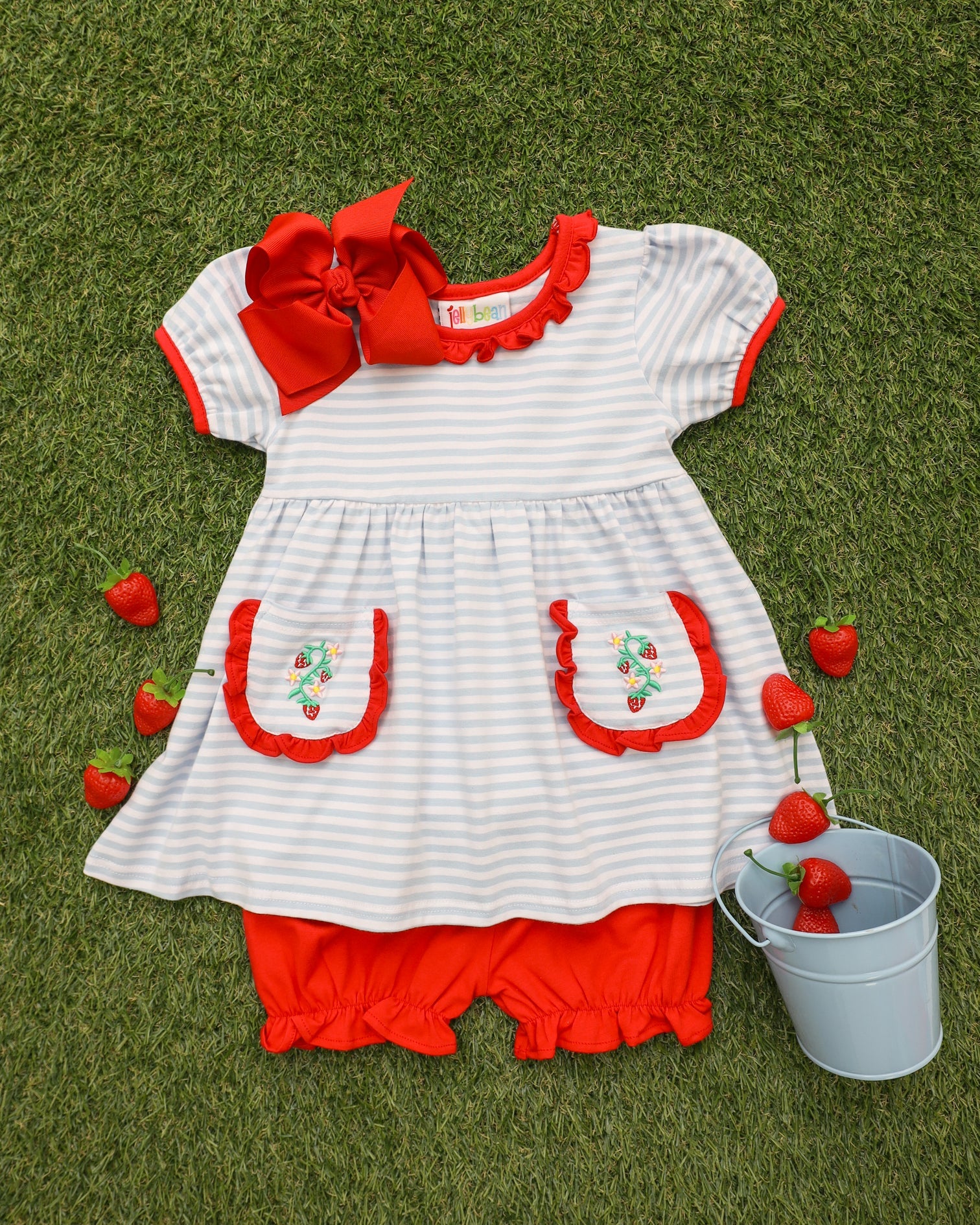 So Berry Sweet Bloomer Set by Jellybean by Smock Candy - Persnickety Shop
