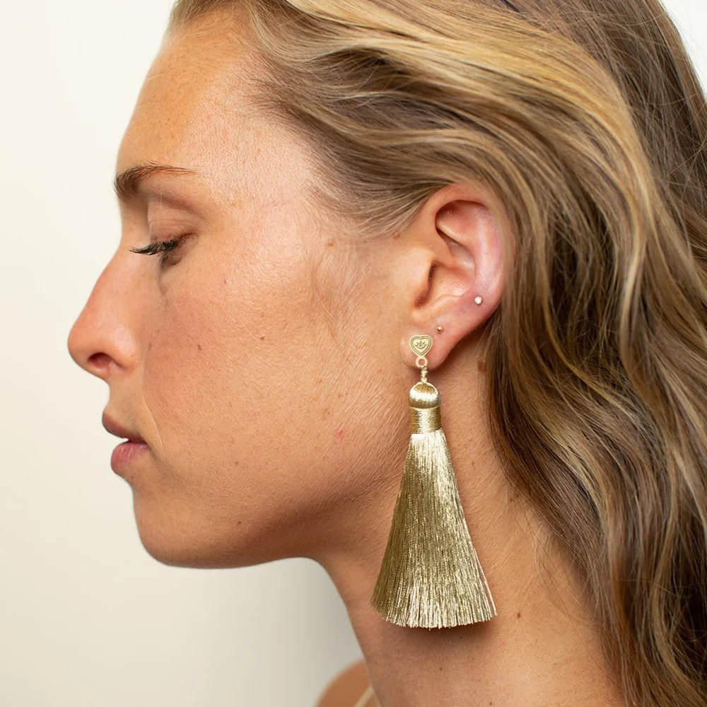 Champagne Shimmers Earrings - Persnickety Shop