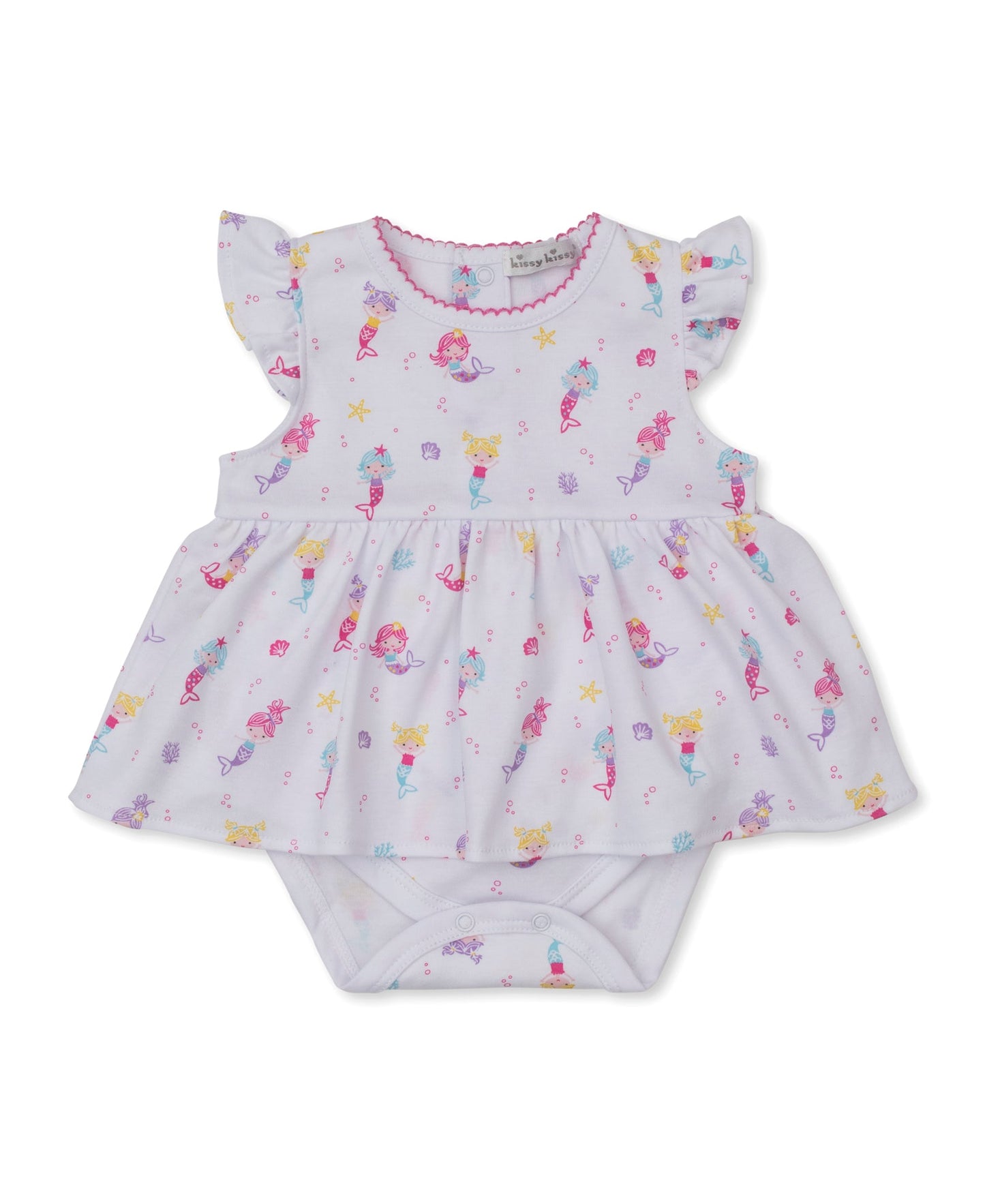 Kissy Kissy Underwater Mermaids Bodysuit Dress - Persnickety Shop
