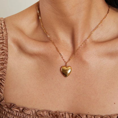 HART Puffy Heart Necklace