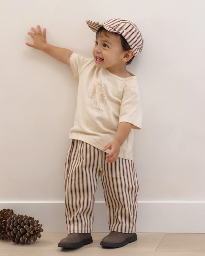 Quincy Mae BOXY TEE LITTLE TURKEY