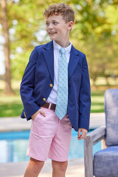 Little English Classic Wool Blazer - Navy