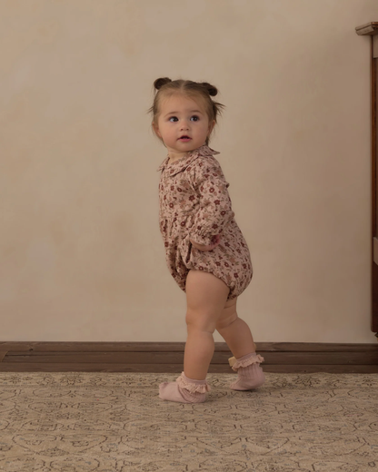 RYLEE + CRU CORA ROMPER PINK FLORAL