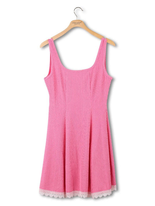 Simply Southern Girls Corded Tank Dress Prissy Pink - Persnickety Shop
