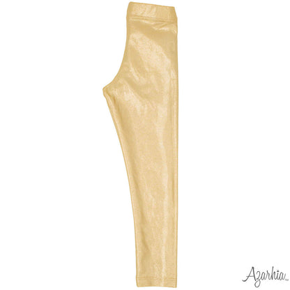 Azarhia SHIMMER LEGGINGS GOLD - Persnickety Shop