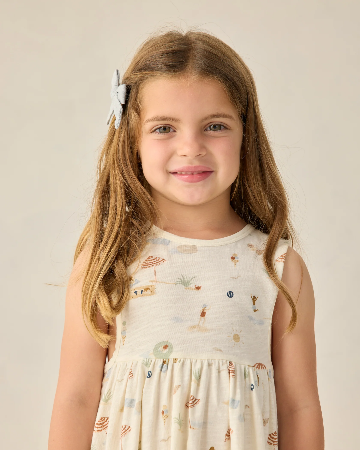 RYLEE + CRU Bows, Set Of 2 Heathered Light Blue - Persnickety Shop