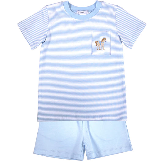 Ishtex HORSE BOYS SHORTS SET - Persnickety Shop