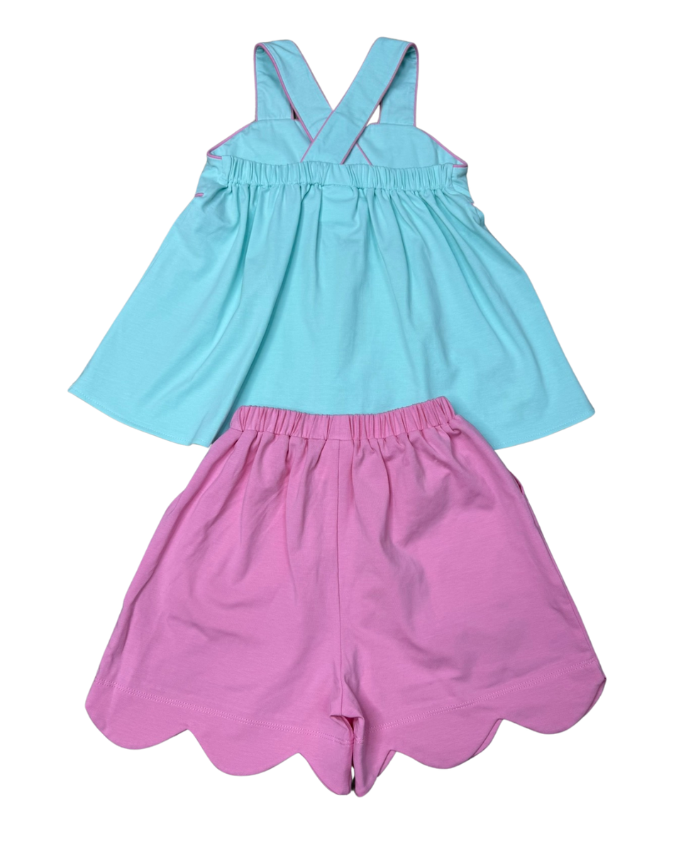 Scream For Ice Cream Applique Short Set - Persnickety Shop