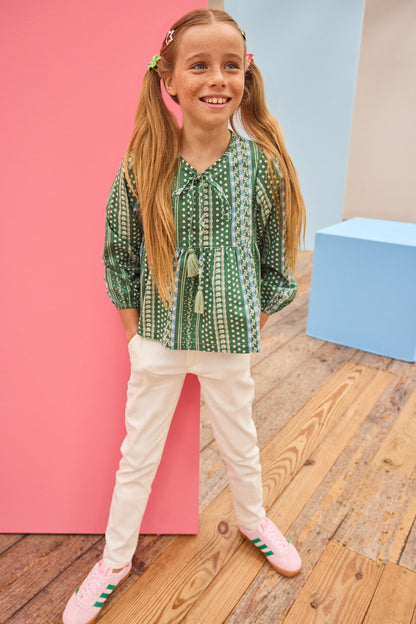 Bisby Twiggy Jean - Ivory Denim