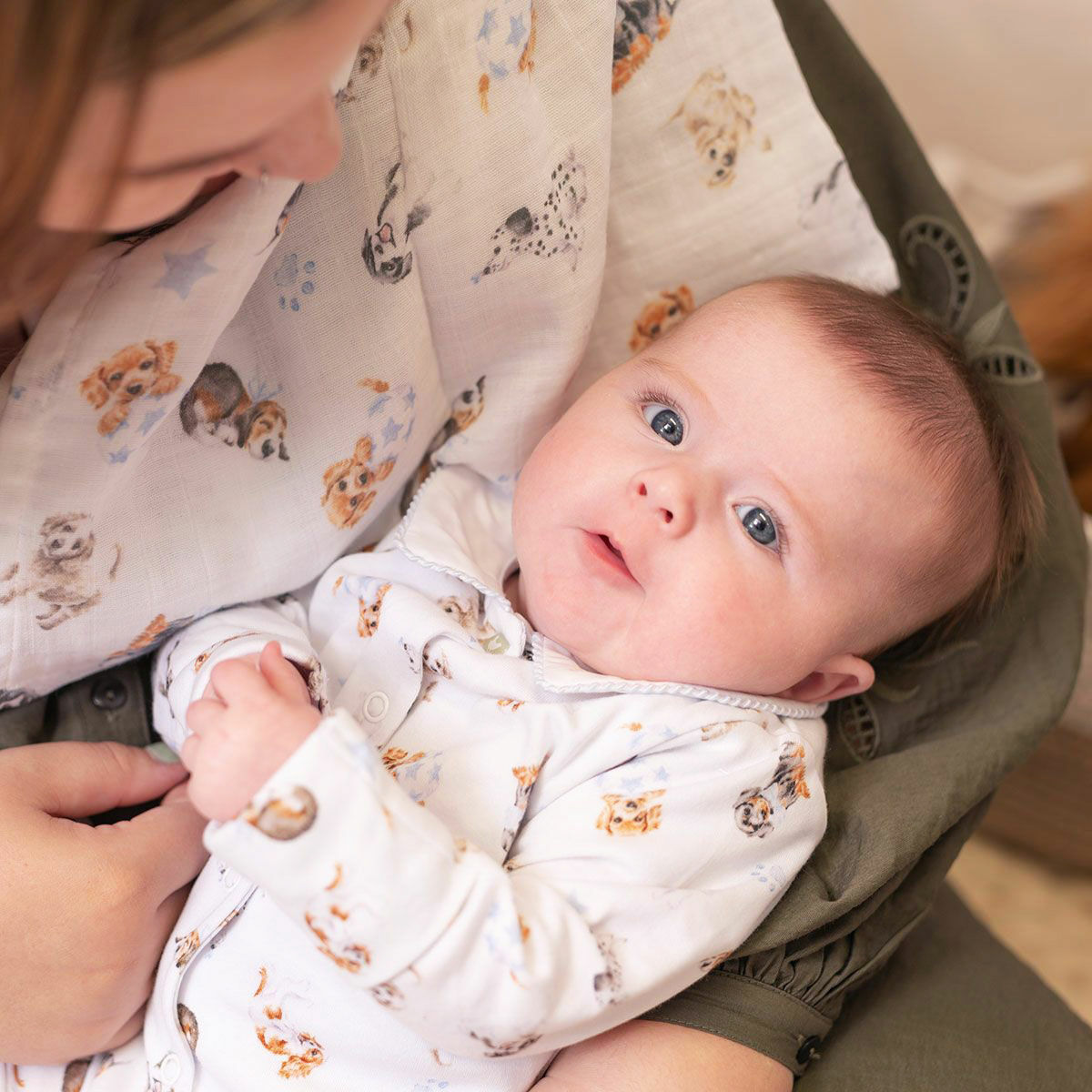 'LITTLE PAWS' DOG MUSLIN GIFT SET - Persnickety Shop